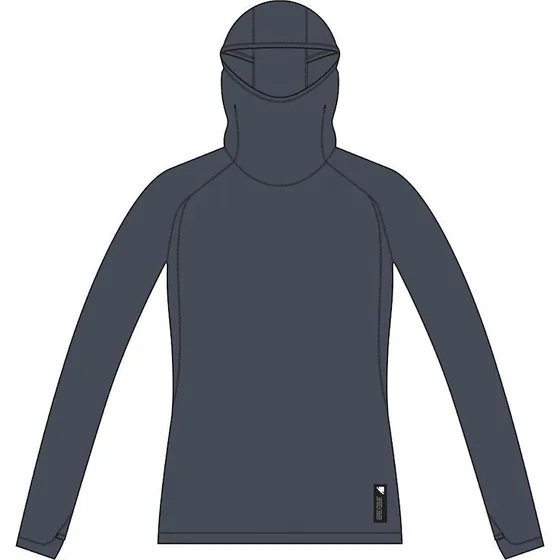 Endura Alltrack Roam Scuba Hoodie Carbon Grey Dame L