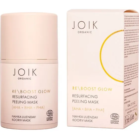Joik Organic Re-Boost Glow AHA+BHA+PHA Peeling Mask 50 ml