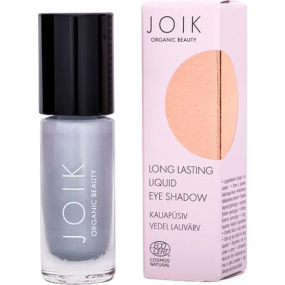 Joik Organic Langvarig Flydende Øjenskygge 02 Sølvgrå (450 ml)