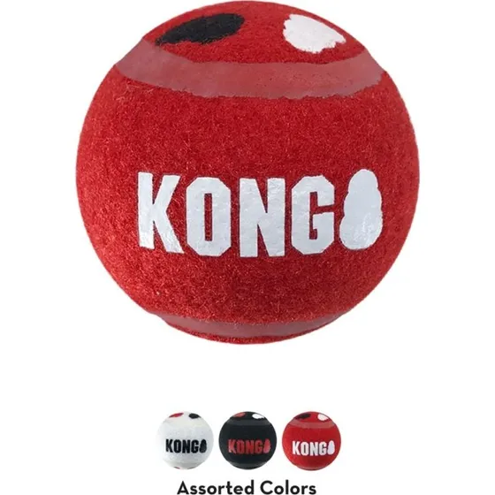 Kong Signature Sport-bolde 3-pak S (5,5 cm)