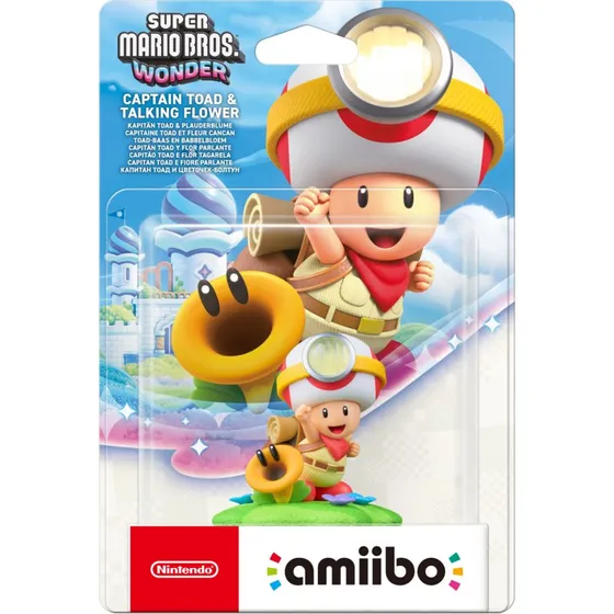 Nintendo Amiibo Captain Toad & Talking Flower