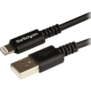 StarTech.com 3m Sort Lightning til USB-A Kabel