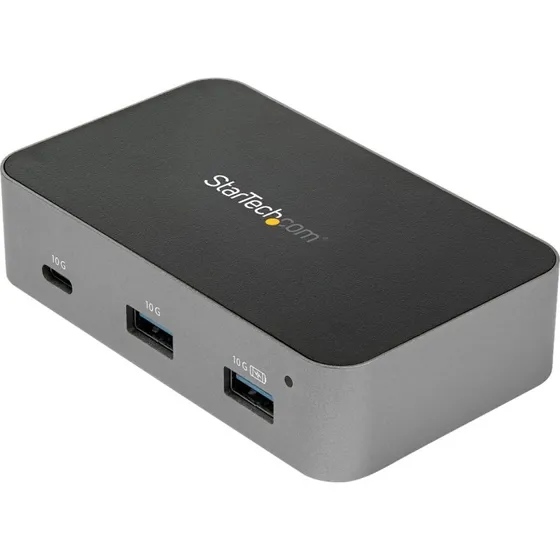 StarTech.com 3-Port USB-C Hub med LAN - 10Gbps, Grå