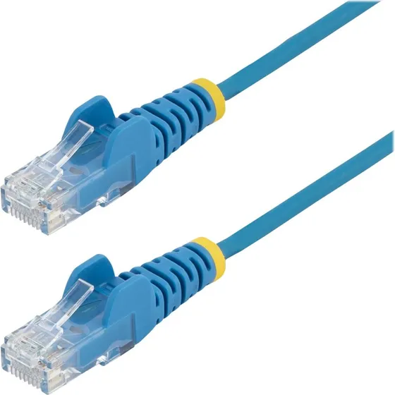 StarTech.com 2m CAT6 Slim Blue Snagless Patchkabel