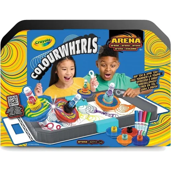 Crayola Farvehvirvel Arena - Legetøjssæt til kreativ leg