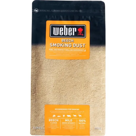 Weber Røgsmuld Bøg 100% Bøgetræ, 8-10 timer