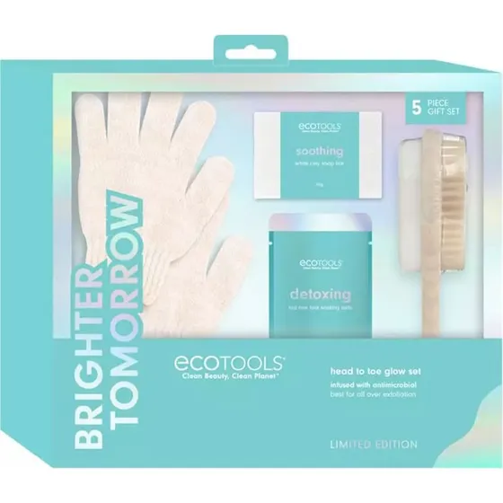 Ecotools Brighter Tomorrow Glow 4-delt børstesæt