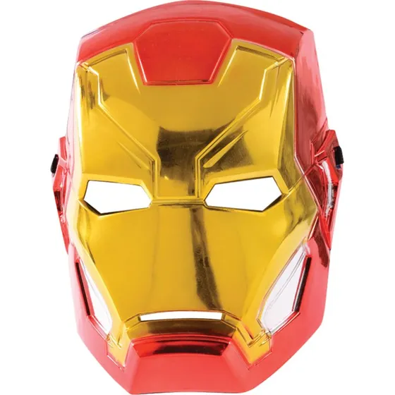 Rubies Iron Man Maske til Børn – Metallic 1/2