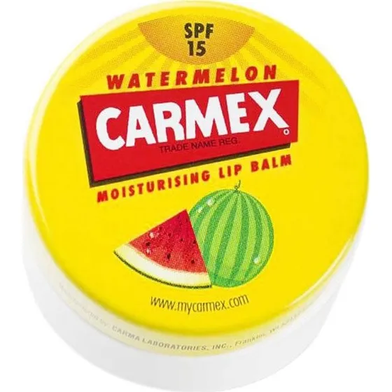 Carmex Vandmelon 7,5 g krukke med SPF15