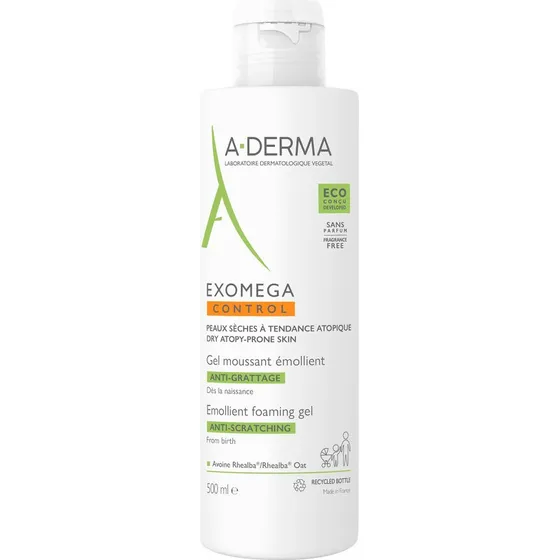 A-Derma Exomega Control Foaming Gel 500 ml