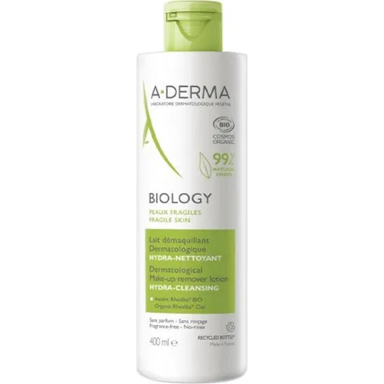 A-Derma Biology Rensende Mælk 400 ml