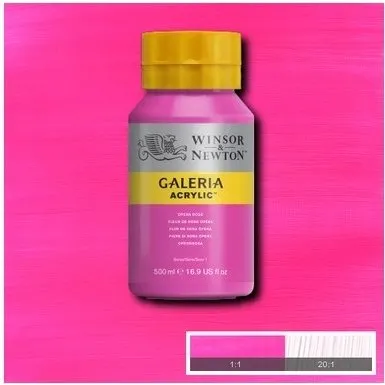 WINSOR Galeria Acrylic 500ml Opera Rose 448