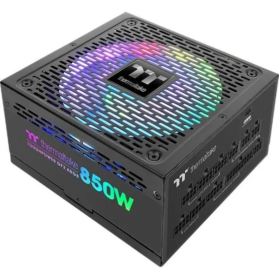 Thermaltake Toughpower GF2 ARGB 850W, sort, fuldt modulær