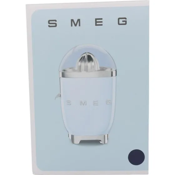 Smeg CJF11NBEU Citruspresse, elektrisk, lyseblå, 70W