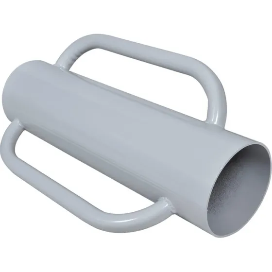 vidaXL nedslagningsrør med håndtag, stål, 60 cm, Ø16 cm