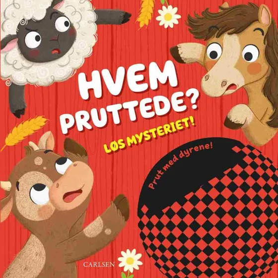 Hvem pruttede? En papbog med pruttepude