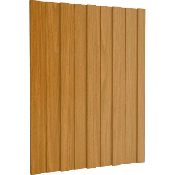 vidaXL Tagpanel 12 stk, 60 x 45 cm, naturfarvet galvaniseret stål