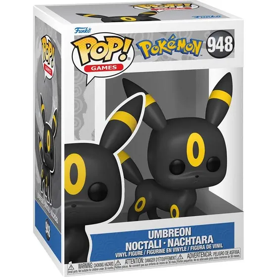 Funko Pop! Pokémon Umbreon - Core, Mørk, Lysende Ring