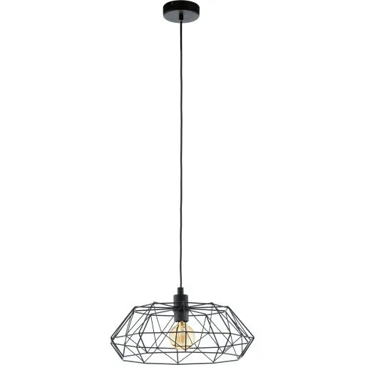 Eglo Carlton 2 Pendel, Sort, Ø45,5 cm