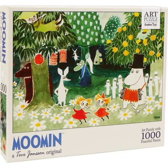 Mumi Musik i haven - 1000 brikker puslespil