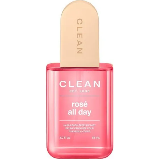Clean Rosé All Day Hair & Body Perfume Mist 88 ml