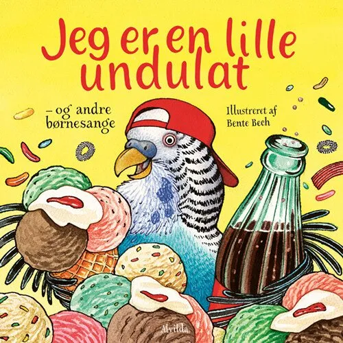 Bente Bech: Jeg er en lille undulat - 10 klassikere i papbog