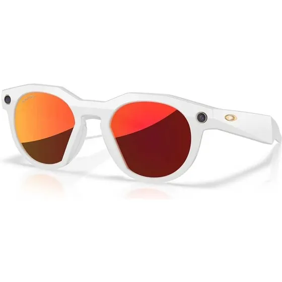 Oakley Meta HSTN smartbriller Warm Grey/Prizm Ruby