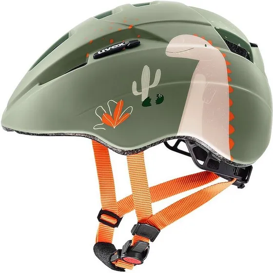 Uvex Kid 2 CC Cykelhjelm Sage Green Dino Matt 46-52 cm