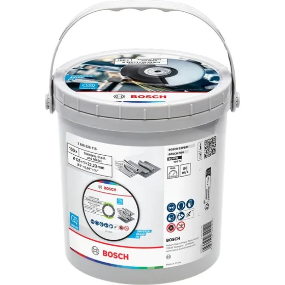 Bosch Expert Slibeskiver 125×1×22,23 mm - 100 stk.