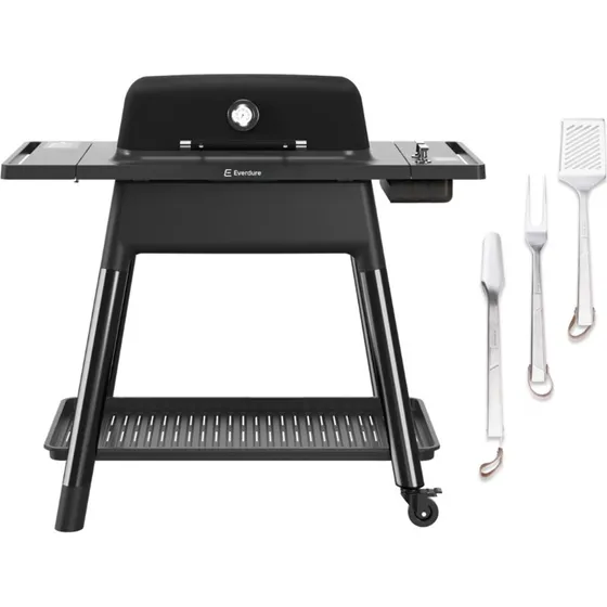 Everdure FORCE™ Gen III Gasgrill Sort med Redskabssæt