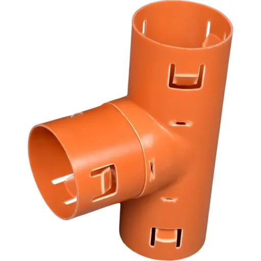 Uponor 80/92 mm PVC-drængrenrør 90 gr.