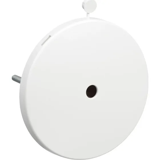 Lk Fuga Rund Lampeudtag Hvid Ø83mm 5P