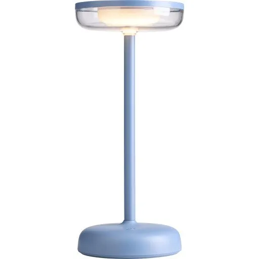 Nielsen Light Breeze solcelle bordlampe, støvet blå