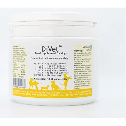 DiVet Olietilskud til hund, 500ml
