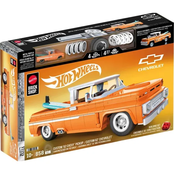 Hot Wheels Elite Series '62 Chevy Pickup - 858 dele - Orange