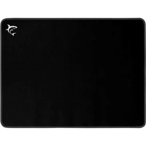 WhiteShark Black Knight Gaming Musemåtte, Sort/Hvid, Medium