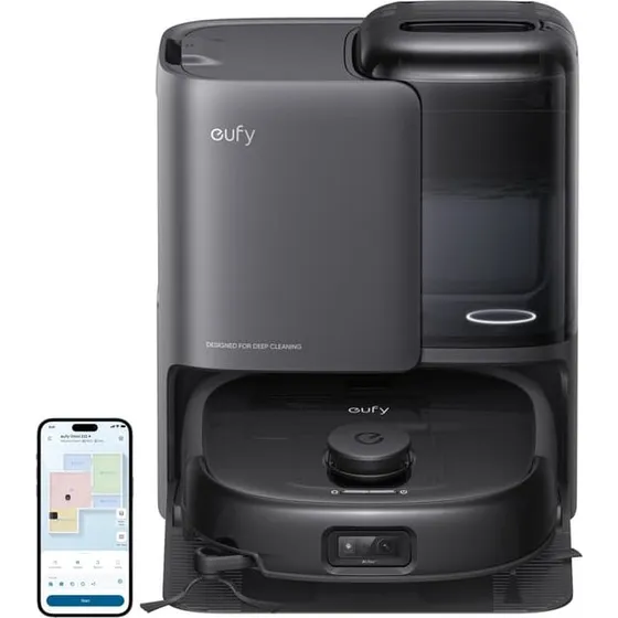 Eufy Omni E25 Robotstøvsuger med moppe, 20 kPa