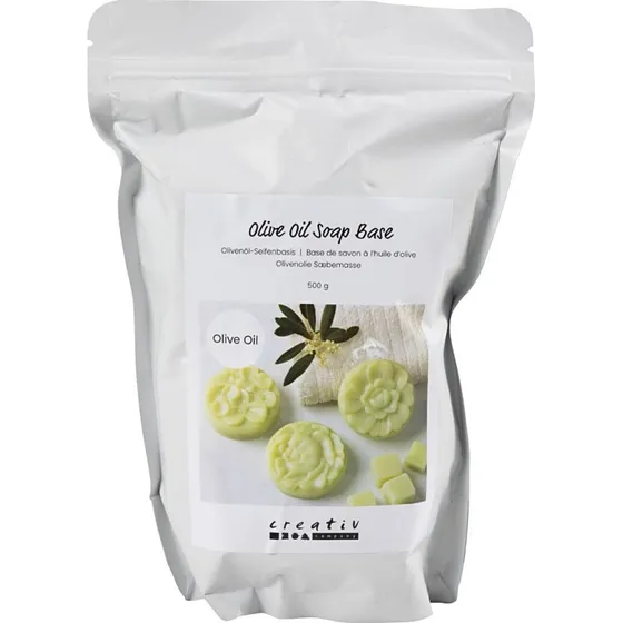 Creativ Company Olivenolie Sæbemasse Granulat 500 g