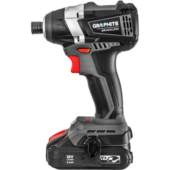 Graphite 58G024 18V Slagnøgle med LED, Uden Batteri og Lader