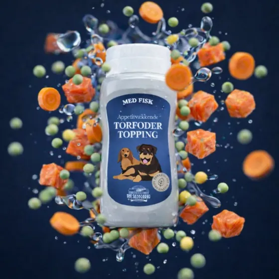 Avlskovgaard Tørfoder Topping Laks, 300ml