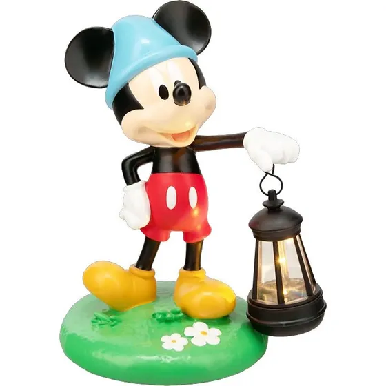 Paladone Mickey Mouse Gnome Light – Solcellelampe med Skumringssensor