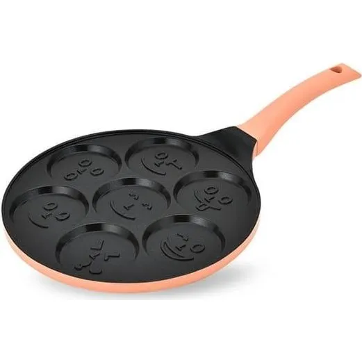 Maestro MR-1222-B 26 cm pandekagepande med smileys