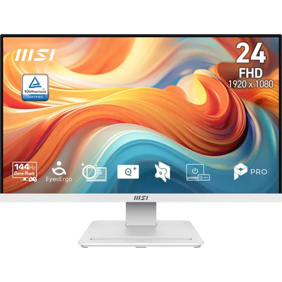 MSI PRO MP241W 23.8" FHD 144Hz VA Hvid