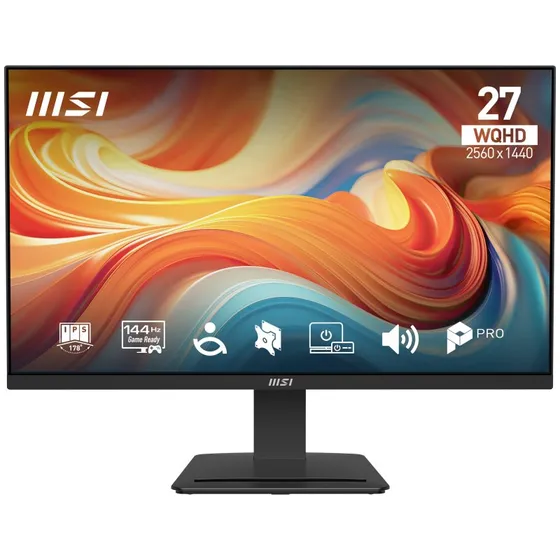 MSI PRO MP273Q E14 27" WQHD 144Hz IPS Skærm, Sort