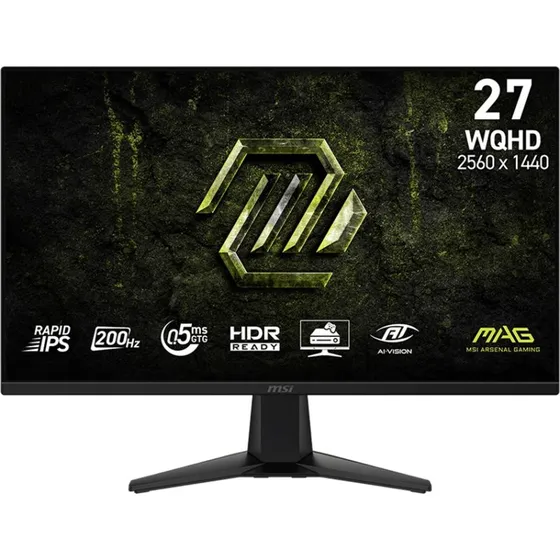 MSI MAG 275QF E20 27" Fast IPS 2K 200 Hz Gaming-skærm