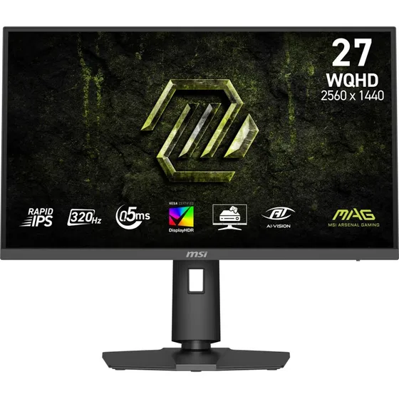 MSI MAG 274QPF X32 27" Rapid IPS 320 Hz Gaming-skærm