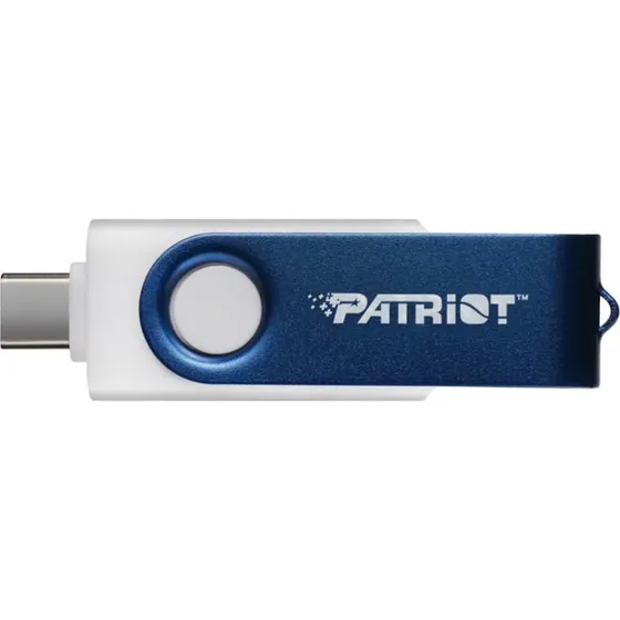 Patriot Xporter X550 64 GB USB-A+C hvid/blå
