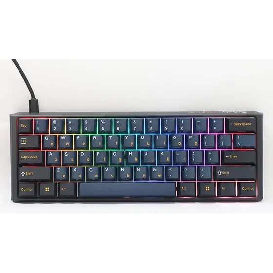 Ducky One 3 Pro Nazca Line Mini 60% Brown RGB Tastatur