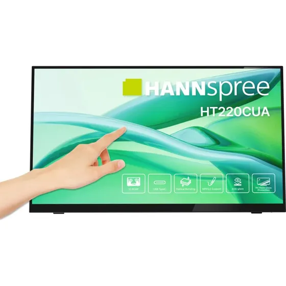 Hannspree HT220CUA 21,4" Full HD Touchskærm, Sort