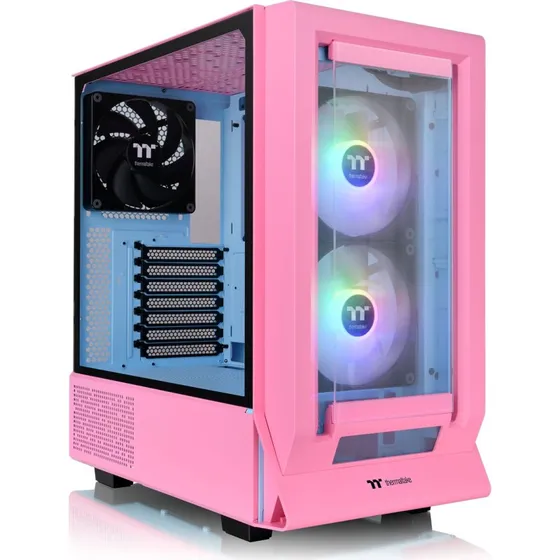 Thermaltake Ceres 350 MX Midi Tower, Lyserød